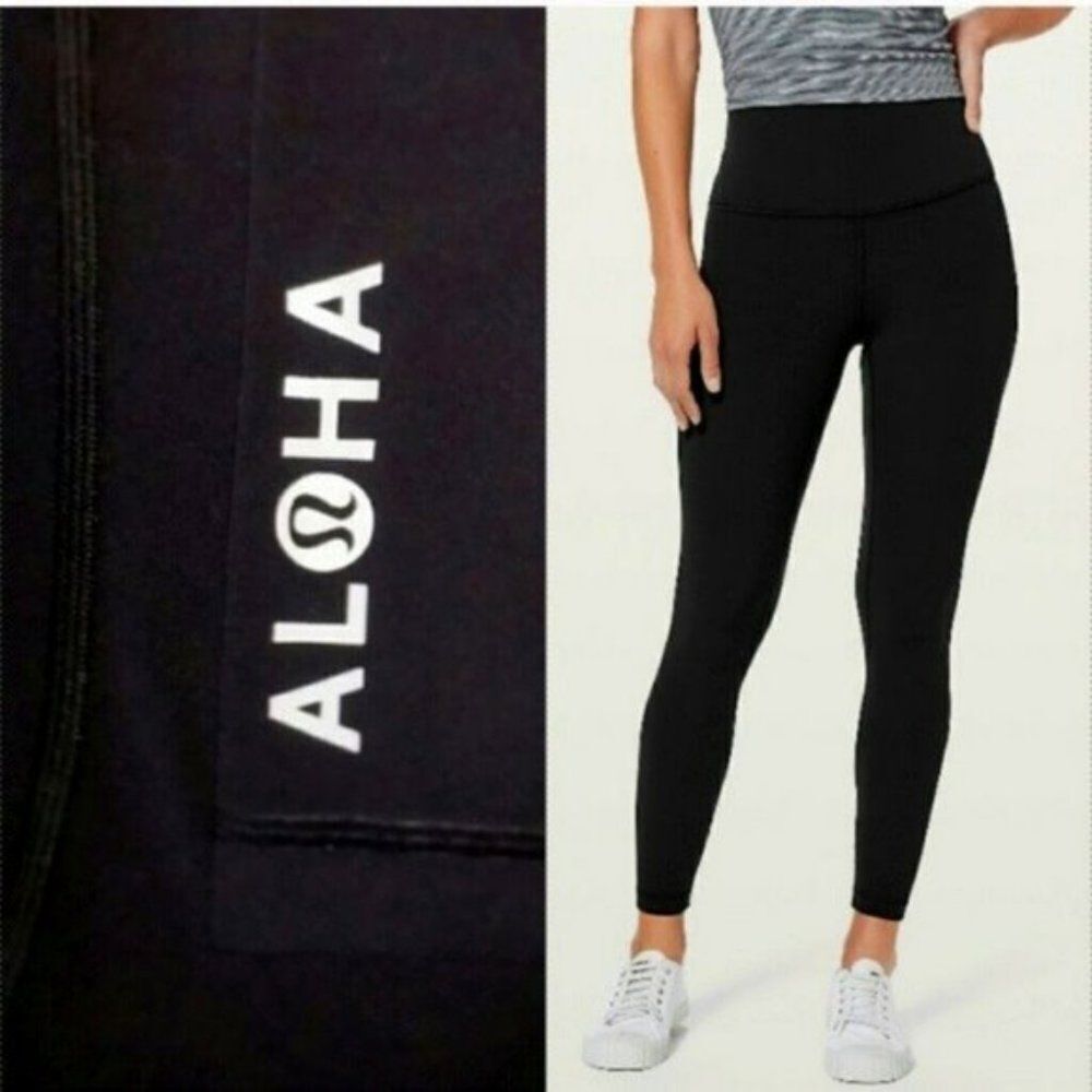 Lululemon NEW Rare Align Aloha leggings NWT - Hawaii - Yoga sz 2